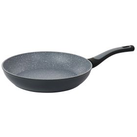 Oster Bastone 10 Inch Aluminum Nonstick Frying Pan in Speckled Gray