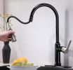 Pull Down Single Handle Kitchen Faucet with Accessories