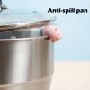 3pcs/Pack; Silicone Spill Resistant Pot Lid Clip; High Temperature Resistant 446°F Animal Shape Kitchen Gadgets