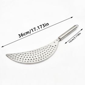 1pc Strainer Drain Leakproof Washing Rice Baffle Sieve Vegetable Fruit (Items: Handle)