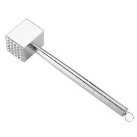 Kitchen Tools Tendon Breaking Hammer Steak Hammer (Color: Silver)