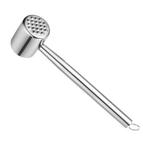 Kitchen Tools Tendon Breaking Hammer Steak Hammer (Color: Silver A)