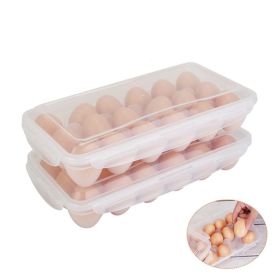 Stackable Egg Storage Box Egg Rack for Fridge (Color: As pic show, type: Style B)