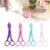 2pcs Piping Flower Scissors/Nail Kitchen Baking Pastry Tool Rose Decor Lifter Fondant Cake Decorating Tray Cream Transfer Set