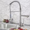 Single Handle Standard Pull Down Kitchen Faucet  Spray in Black